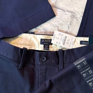 J. Crew Men's Dark Blue Chinos